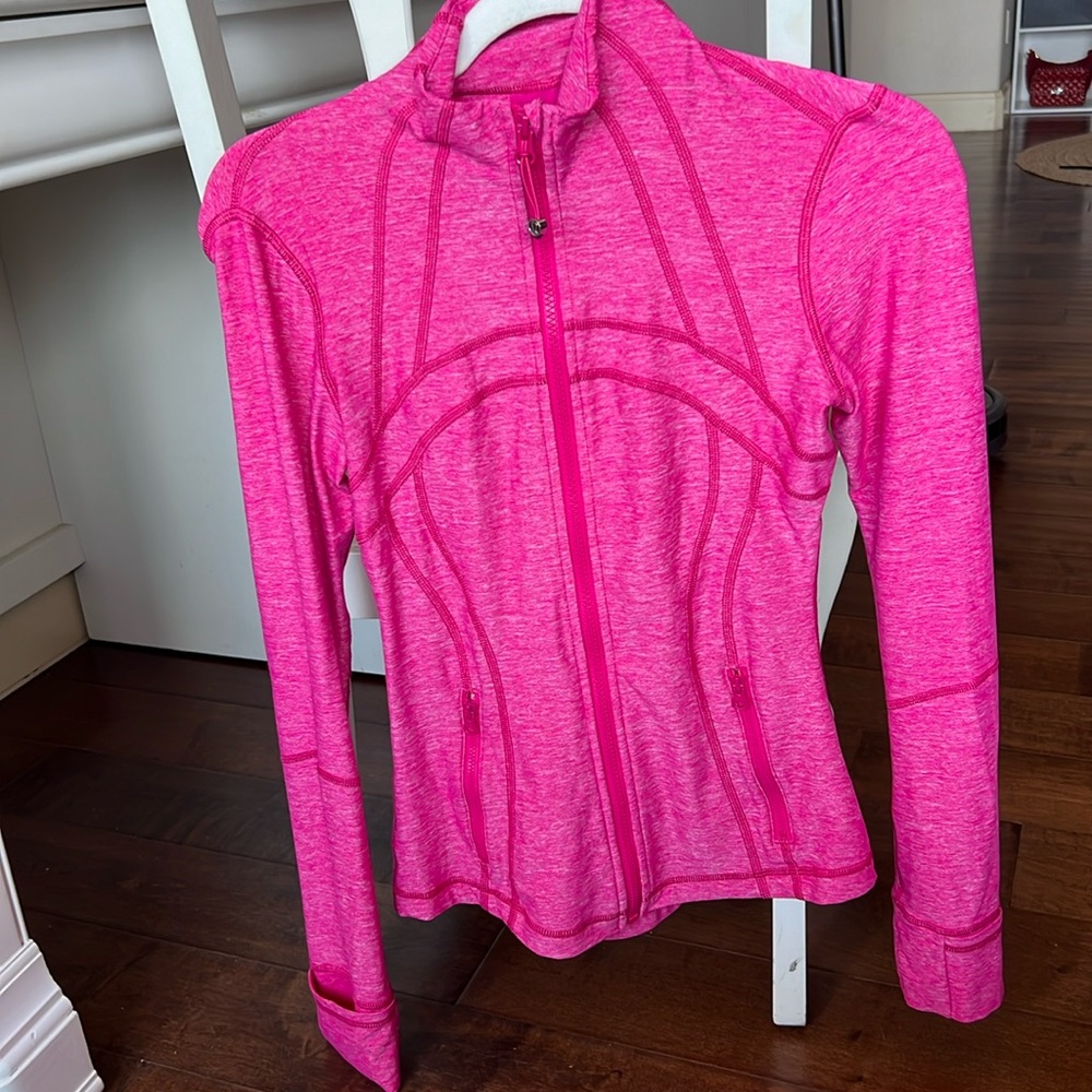 Lululemon Define Jacket Hot Pink